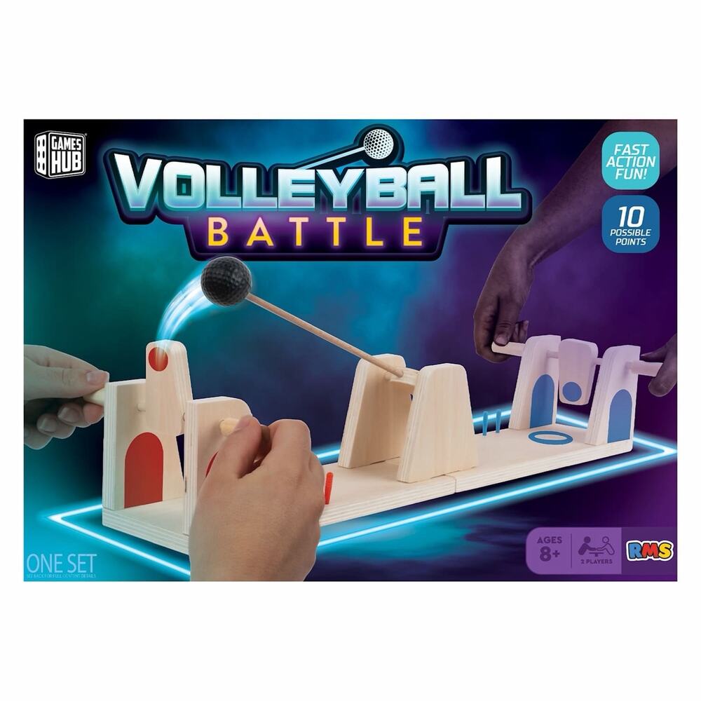 🔥Tabletop Volleyball Battle Game VolleyShot 2-Player BNWT🔥